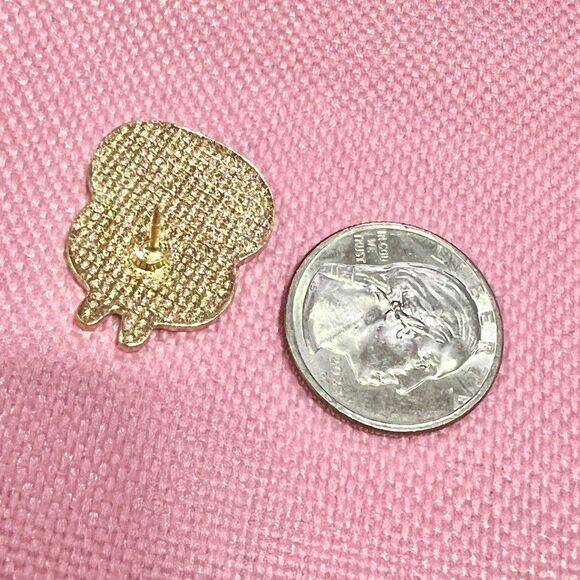 Kawaii Stacking marshmallow bunnies enamel pin - Picture 3 of 3